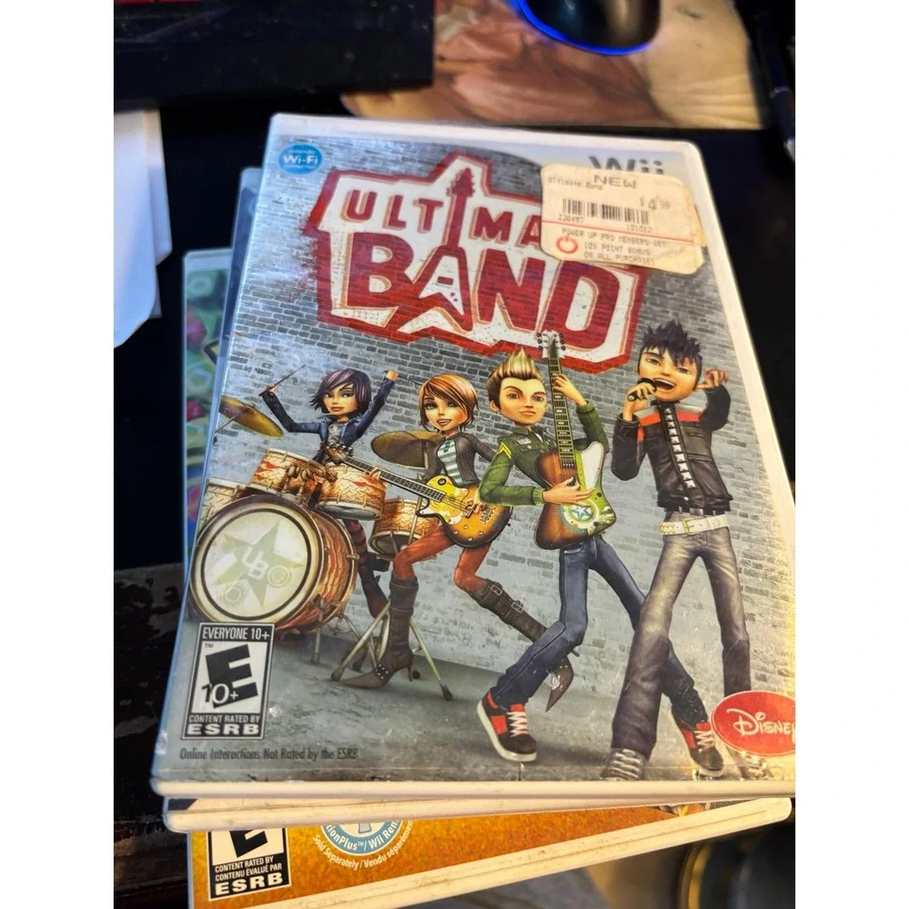 Ultimate Band (Nintendo Wii, 2008) Complete w/ Manual